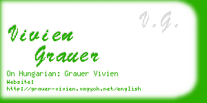 vivien grauer business card